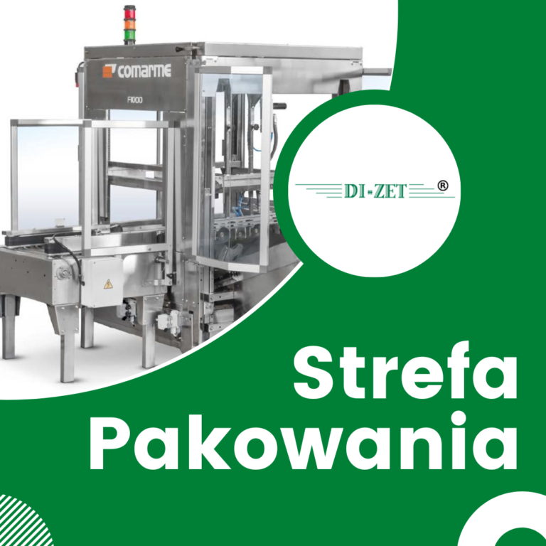 Systemy pakowania DI-ZET. Maszyny pakujące, linie automatyczne, urządzenia i materiały do pakowania. Automatyzacja procesu pakowania
