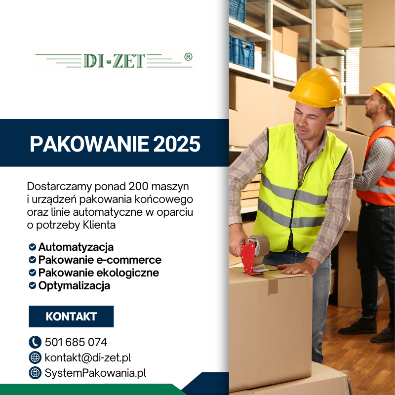 You are currently viewing Rozpocznij rok 2025 z DI-ZET – Twoim partnerem w innowacyjnych rozwiązaniach pakowania