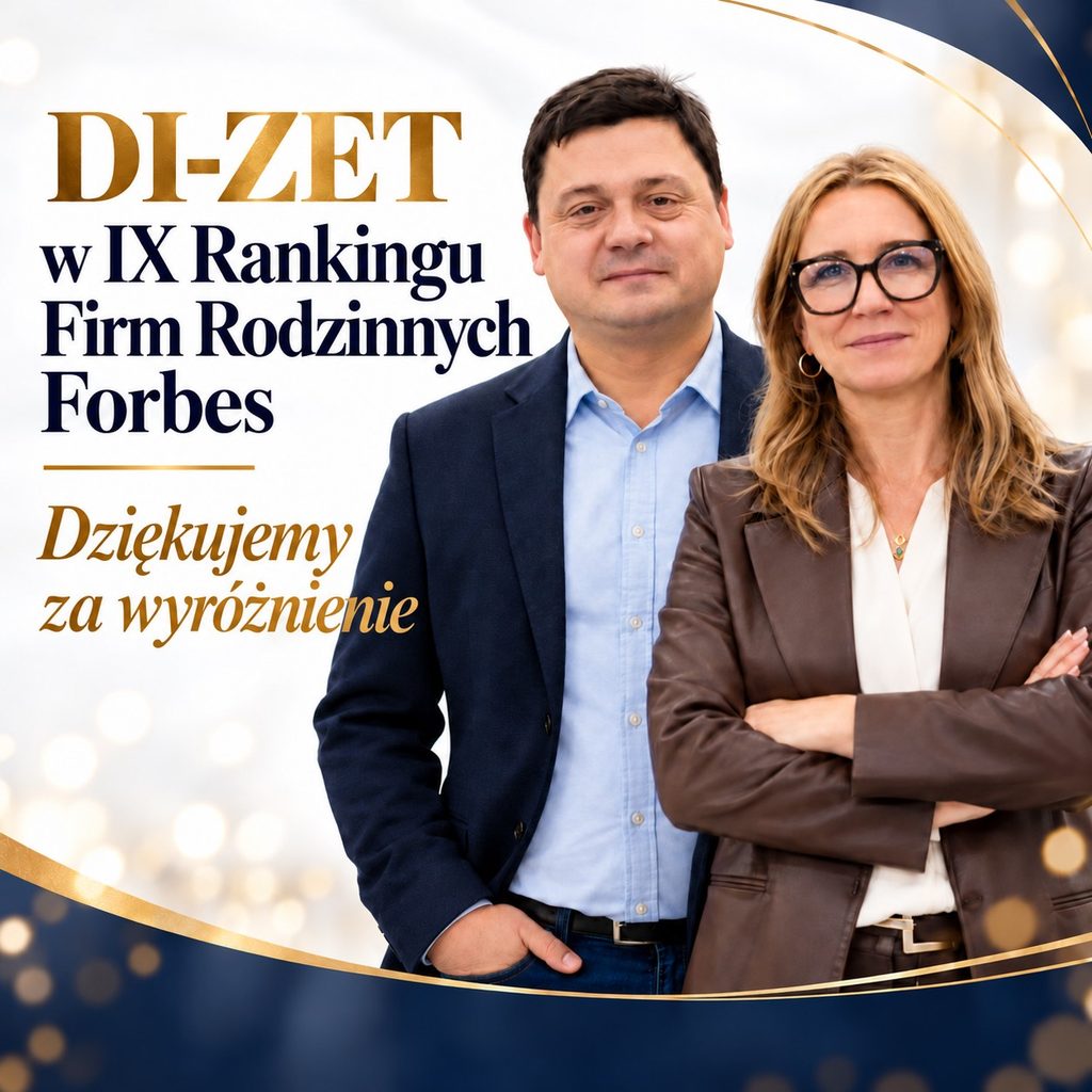 DI-ZET w IX Rankingu Firm Rodzinnych Forbes 2026